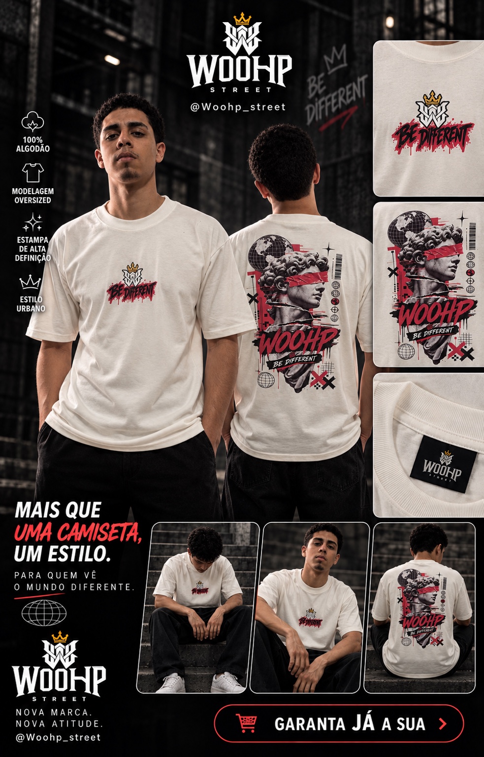 Camiseta Be Different