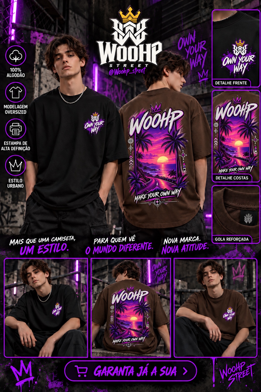 Camiseta Own Your Way